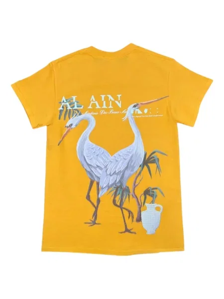 Tricou Al Ain cu imagine galben