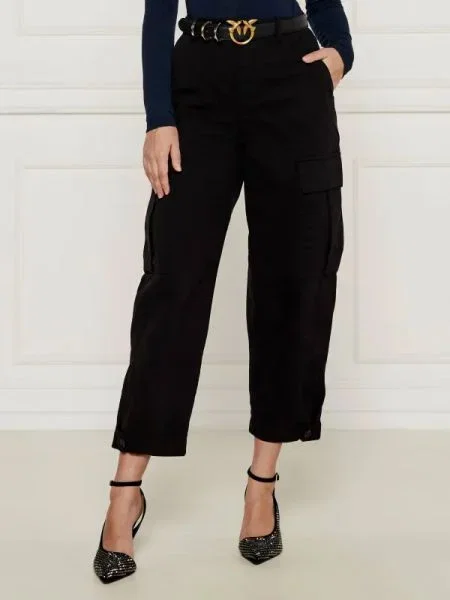 Pinko Pantaloni cargo SONATA negru