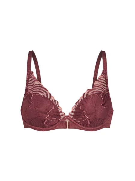 Chantelle Nedrček s kostjo Legend Bordo rdeča