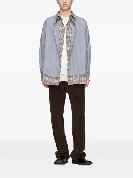 Kockás ing Maison Margiela szürke