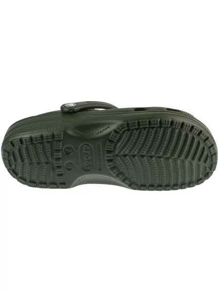 Klasické pantofle Crocs zelené