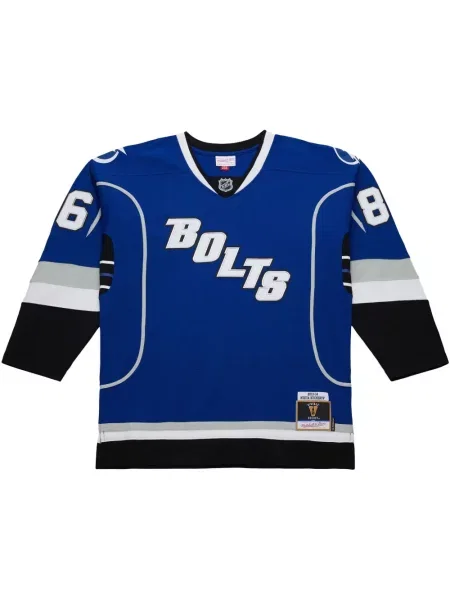 Cămașă Mitchell & Ness din jerseu albastru
