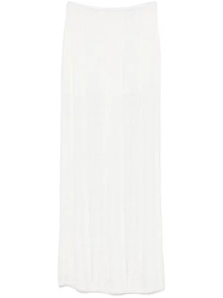 Maxi maxi sukně Charo Ruiz Ibiza bílé
