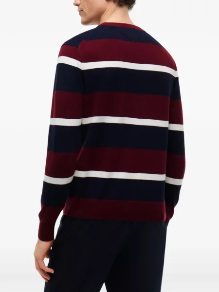 Pulover Tommy Hilfiger cu decolteu rotund roșu