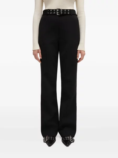 Pantaloni Ganni negru