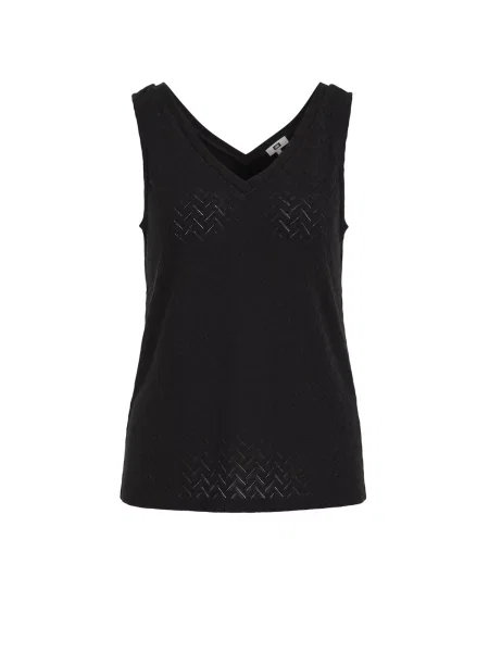 WE Fashion Top negru