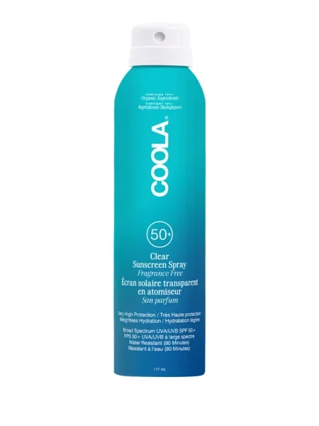 COOLA Classic Body Unscented SPF 50 Spray do opalania ml