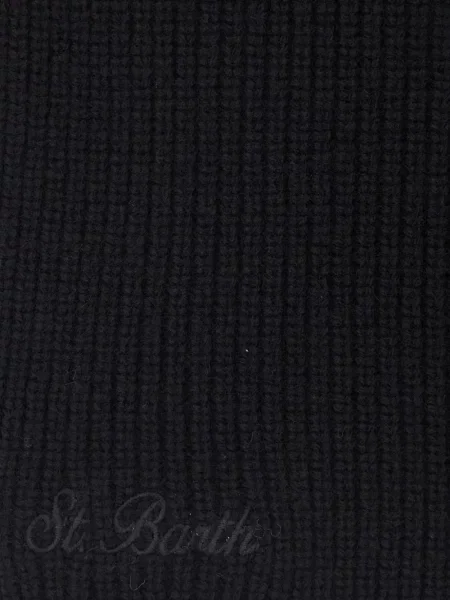 Fular Mc2 Saint Barth tricotate negru