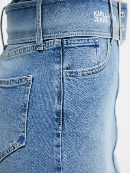 Мини джинсовое платье Karl Lagerfeld Jeans