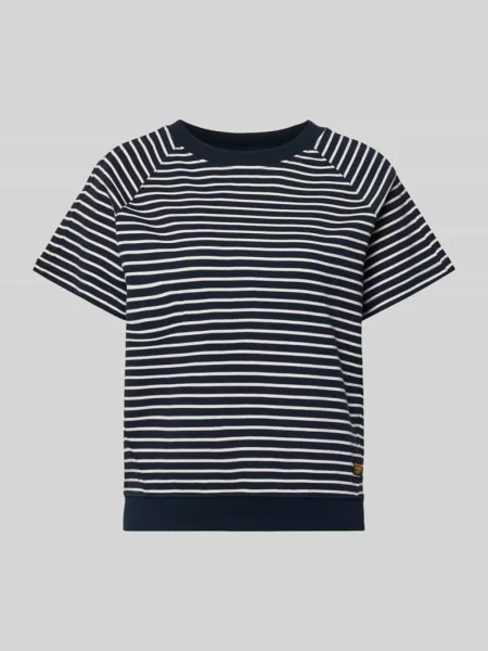 T-shirt o kroju relaxed fit z mieszanki bawełny z naszywką z logo G-star Raw biała