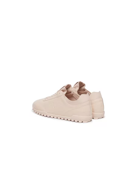 Sneakersy Calvin Klein Low Profile Run Mg Pol Mix Mat béžová