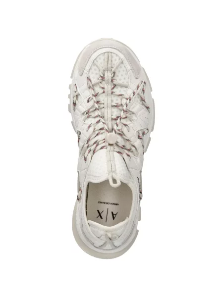 Tenisice Armani Exchange s vezicama s čipkom