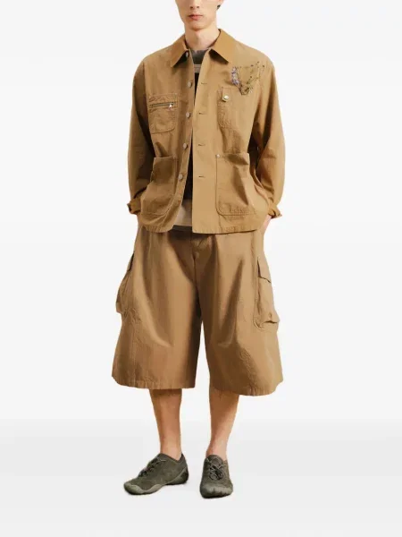 Pantaloni scurți cargo Croquis verde