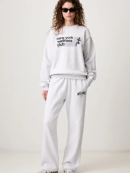 Свитер Sporty & Rich серый