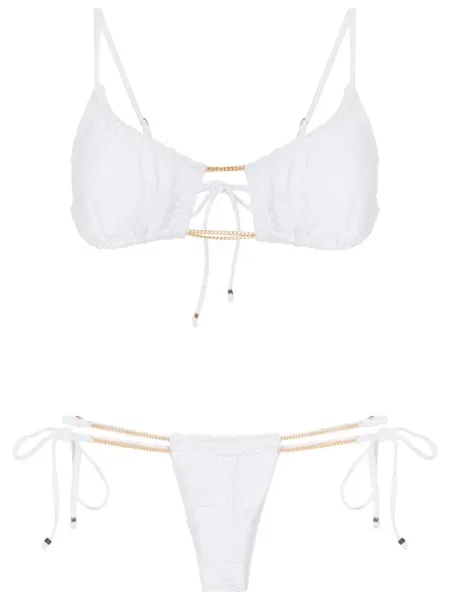 Bikini Amir Slama alb