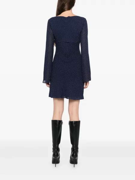 Rochie mini Reformation de costum albastru