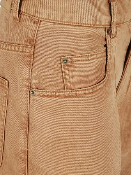 Pantaloni Isabel Marant plisate maro