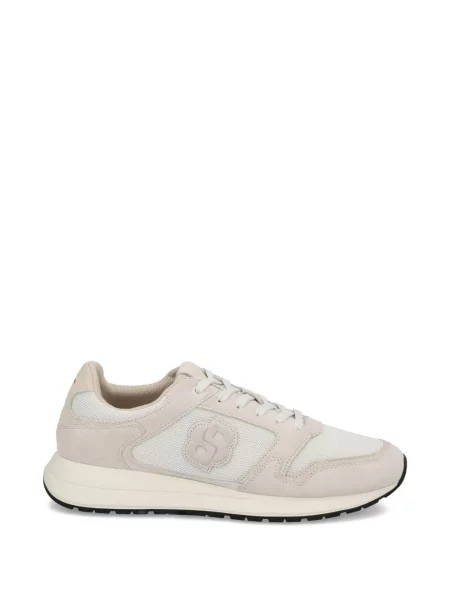 Sneakerși Boss cu șireturi din dantelă
