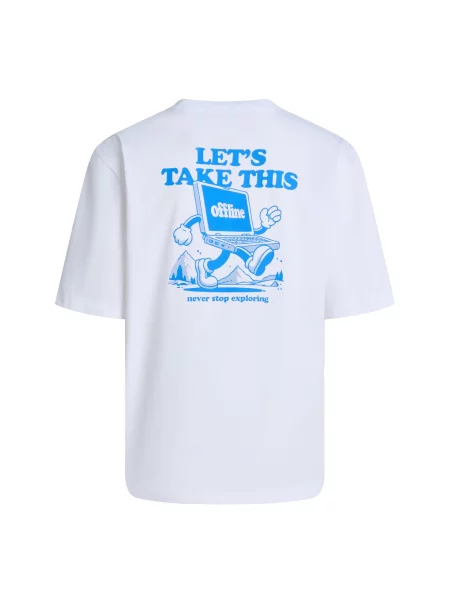 THE NORTH FACE Tricou albastru alb