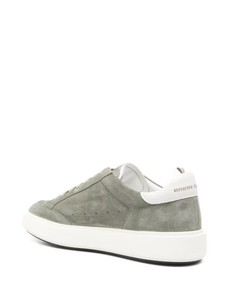 Fűzős csipkés sneaker Officine Creative zöld