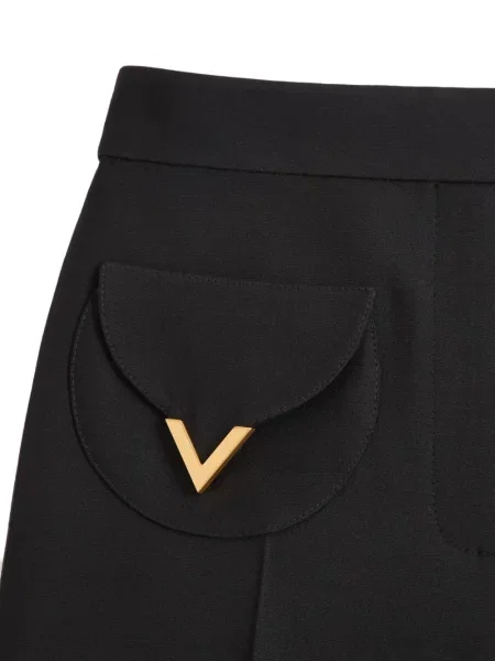 Pantaloni Valentino Garavani negru