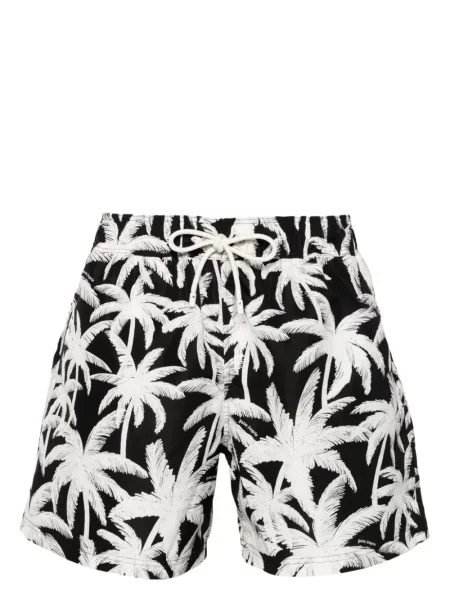 Pantaloni scurți Palm Angels alb