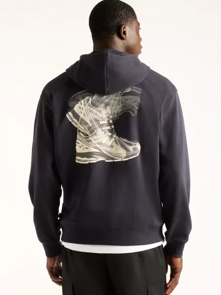 Худи New Balance синее