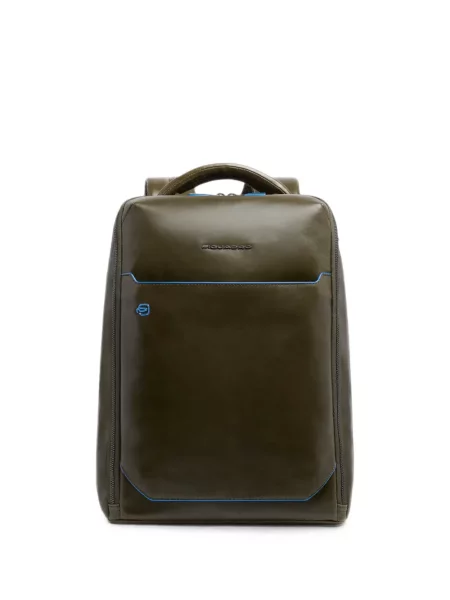 Rucsac Piquadro cu autograf verde
