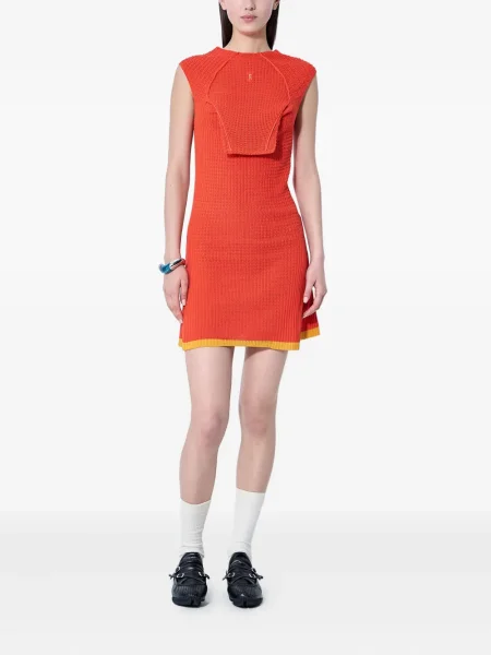 Rochie fără mâneci Kiko Kostadinov fără mâneci tricotate de costum