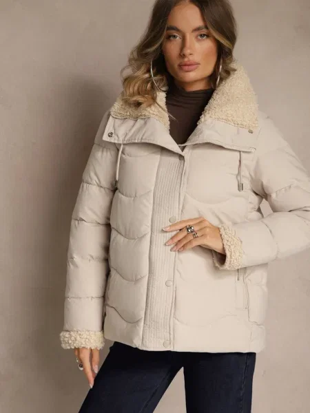 Geacă Olevesa închis bej