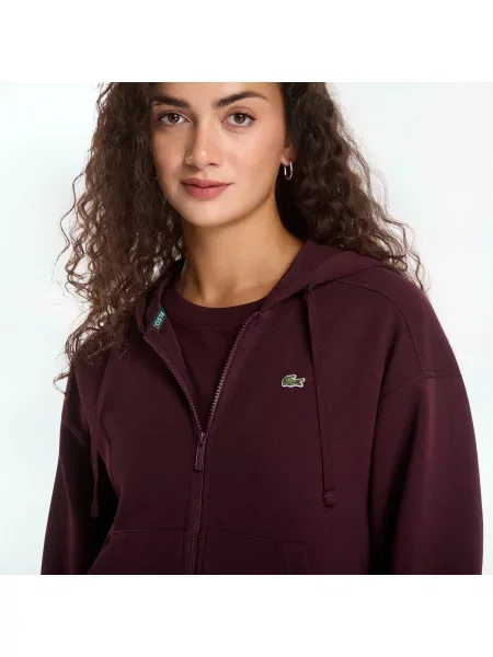 Суитшърт Lacoste Zipped Hoodie Oxalis M