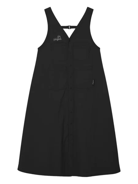 Sukienka midi Fingercroxx do kolan garniturowa niebieska