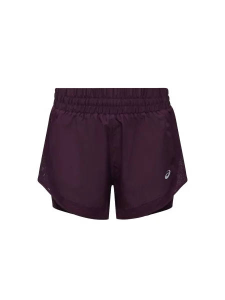 ASICS Pantaloni sport NAGINO burgundy roșu