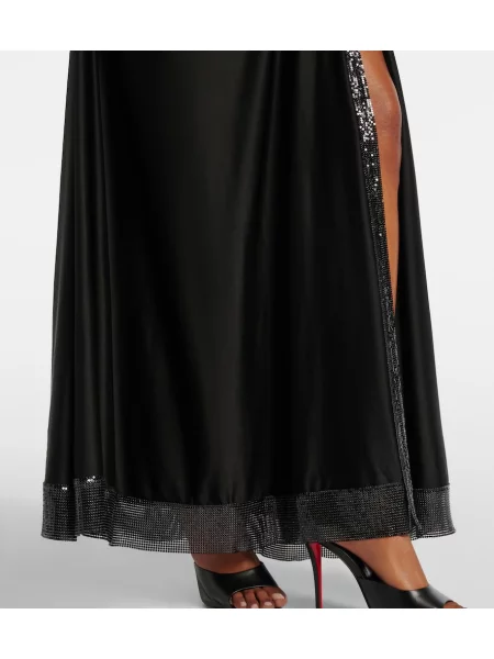Rochie Rabanne din jerseu negru