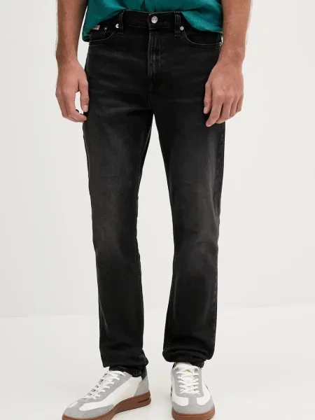 Kavbojke Calvin Klein Jeans črna