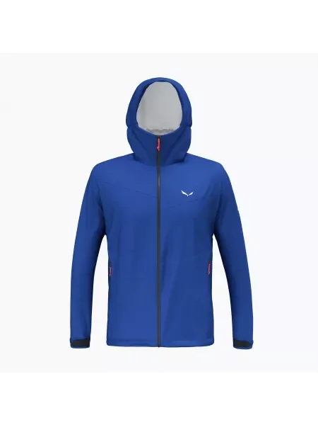 Мъжко дъждобранно яке Salewa Puez Aqua 4 PTX electric синьо