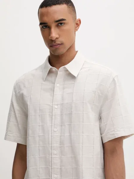 Calvin Klein férfi ing bézs