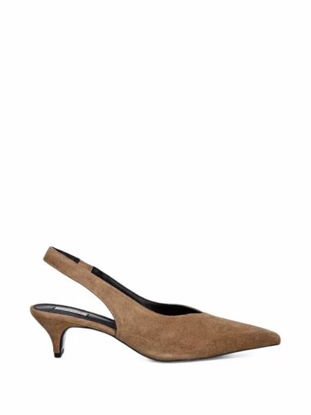 Pantofi cu toc Gant slingback maro