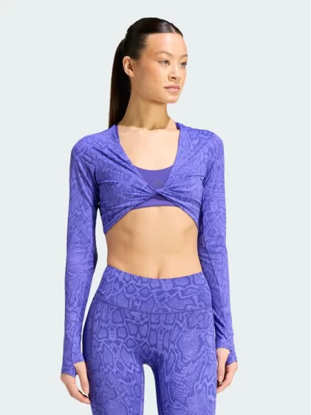 ADIDAS PERFORMANCE Sportiniai marškinėliai PrimeLift violetinė-mėlyna / levandų violetinė
