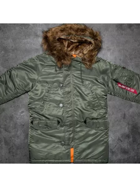 Kabát Alpha Industries VF 59 Sage Green M zöld