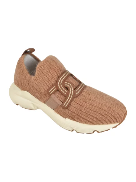 Sneakersy Tod's brązowe