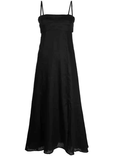 Rochie midi Faithfull The Brand de in până la genunchi de costum negru