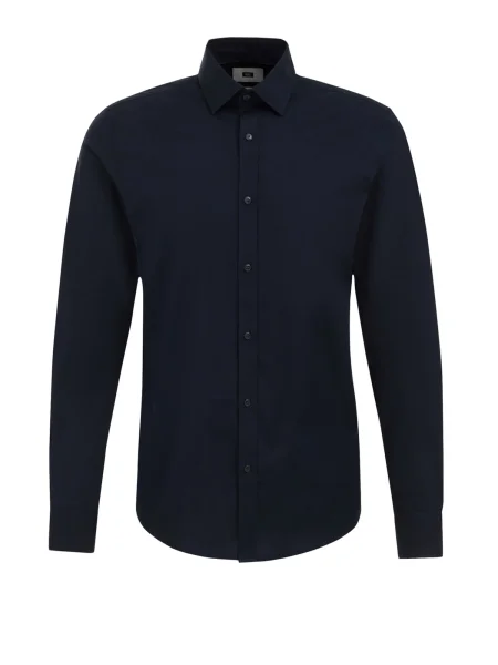 WE Fashion Cămașă închis albastru