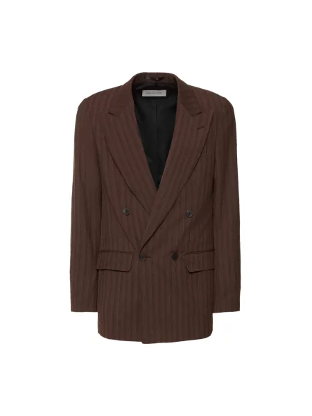 Marynarka Dries Van Noten brązowa
