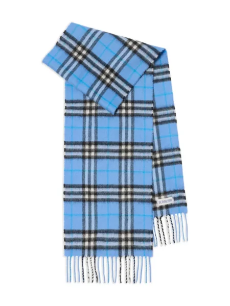 Szal dziecięca Burberry niebieska