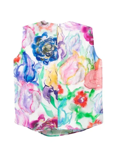 Bluză Jnby cu model floral cu imagine albastru