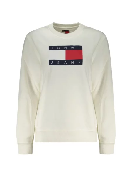 Hanorac Tommy Jeans cu imagine alb