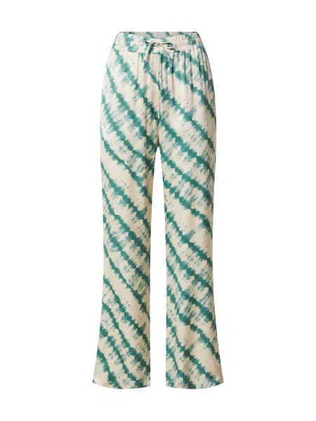 EDITED Pantaloni Stina verde bej
