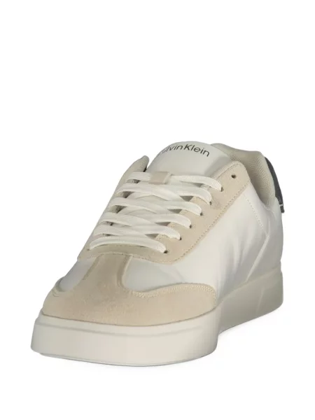 Sneakerși Calvin Klein cu imagine alb