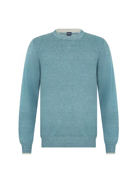 Sweter Fedeli niebieski